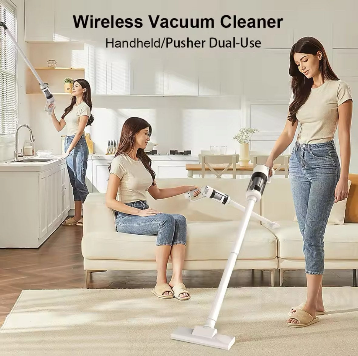 Cordless Vacuum Cleaner Powerful Household